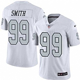 Nike Men & Women & Youth Raiders 99 Aldon Smith White Color Rush Limited Jersey,baseball caps,new era cap wholesale,wholesale hats